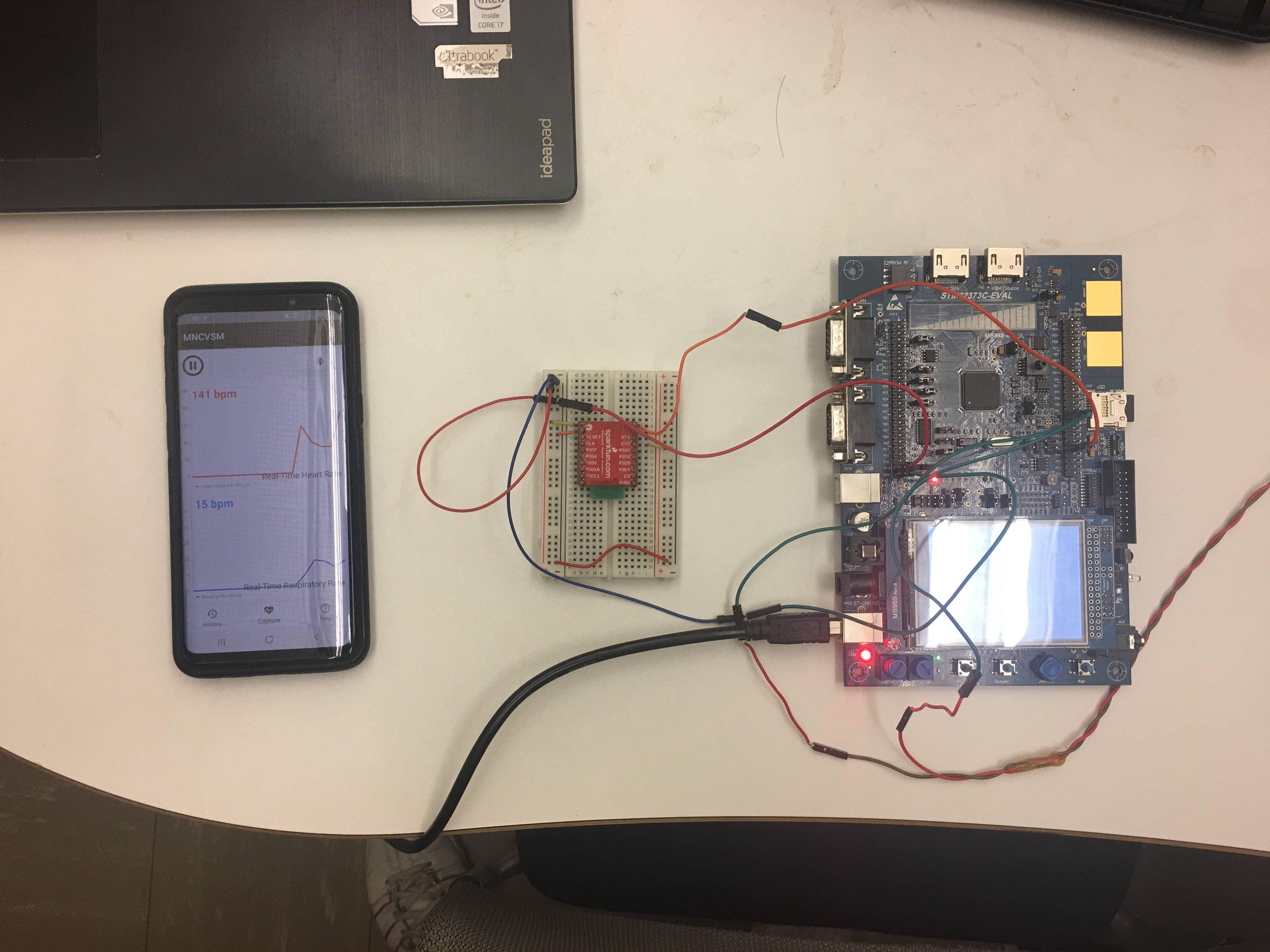 Physical Set Up of the MNCVSM system